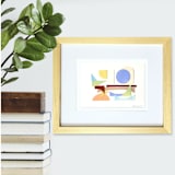 "Bay Over the Sun" - Original Painting in multicolorassorted-colors by AlisonJerry