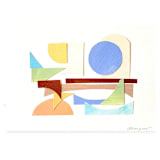 "Bay Over the Sun" - Original Painting in multicolorassorted-colors by AlisonJerry