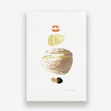 "Seedling #15" - Original Painting in multicolor by Kayla King