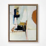 "Getting There" - Original Painting in blue by Karyn Denten