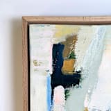 "Getting There" - Original Painting in blue by Karyn Denten