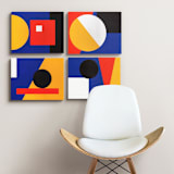 "#204-1" - Original Painting in multicolor by Bryn Wears-Fitipaldi