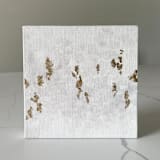 "Delight" - Original Painting in white by Nicoletta Savod