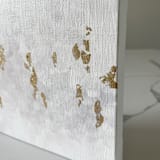 "Delight" - Original Painting in white by Nicoletta Savod
