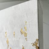 "Delight" - Original Painting in white by Nicoletta Savod
