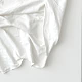 "Sculptural Linen Series: Irene" - Original Painting in white by robyn lomauro