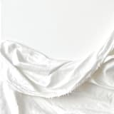 "Sculptural Linen Series: Irene" - Original Painting in white by robyn lomauro