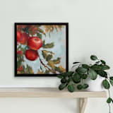 "Apple Tree" - Original Painting in red by Wendy Keller