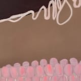 "Woven Horizon" - Original Painting in multicolorassorted-colors by robyn lomauro