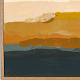 "Golden Seascape Series" - Original Painting in multicolor by Caryn Owen