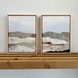 "Granite Lands 2" - Original Painting in natural by Kayla King