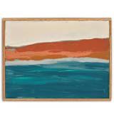 "Sparkling Seas" - Original Painting in multicolorassorted-colors by Caryn Owen