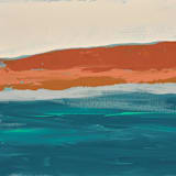 "Sparkling Seas" - Original Painting in multicolorassorted-colors by Caryn Owen