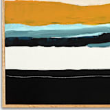"Golden Seascape Series" - Original Painting in multicolorassorted-colors by Caryn Owen