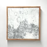 "Spread Thin" - Original Painting in white by Kristi Visser