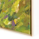 "Warm Breeze" - Original Painting in green by Jessalin Beutler