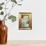 "Rosebuds l" - Original Painting in multicolor by AlisonJerry