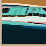 "Santa Cruz Seascape" - Original Painting in multicolorassorted-colors by Caryn Owen