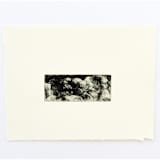 "Etching 2" - Original Painting in black by Dana Williamowsky