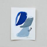 "Mini No.13" - Original Painting in multicolor by Cait Courneya