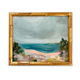 "Monterey Coast" - Original Painting in multicolor by Lindsay Megahed