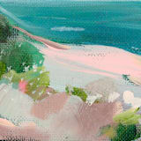 "Monterey Coast" - Original Painting in multicolor by Lindsay Megahed