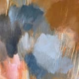 "Alchemy" - Original Painting in blue by Alix Baldwin