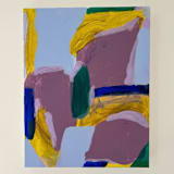 "How many places can we go" - Original Painting in purple by Amy Early