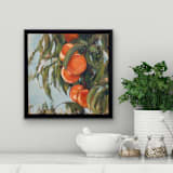 "Orange Tree" - Original Painting in orange by Wendy Keller