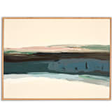 "Seascape Muted Series" - Original Painting in multicolorassorted-colors by Caryn Owen