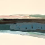 "Seascape Muted Series" - Original Painting in multicolorassorted-colors by Caryn Owen