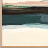 "Seascape Muted Series" - Original Painting in multicolorassorted-colors by Caryn Owen