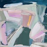 "Simplify My Life II" - Original Painting in multicolorassorted-colors by Sarah Mankin