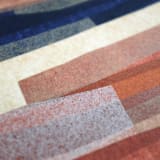 "paper pile two" - Original Painting in multicolorassorted-colors by Carrie Moradi