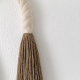 "Jute Arch in Ivory" - Original Painting in beige by Bharti Trivedi