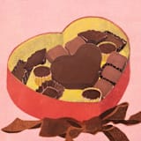 "Hearts Content No. 5" - Original Painting in multicolorassorted-colors by Dana Williamowsky