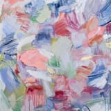 "Where the Wild Things Bloom - 50 x 40 inches - Original Painting" - Original Painting in multicolor by Sarah Mankin