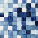 "Indigo Water Woven 01" - Original Painting in blue by Danushka Abeygoda