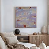 "Through the Wisteria" - Original Painting in multicolor by Amy Early