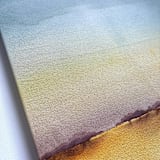 "'Golden Days' original painting" - Original Painting in yellow by Holly Whitcomb