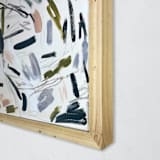 "let's be friends" - Original Painting in multicolorassorted-colors by Kristine Sarley