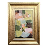 "Rosebuds ll" - Original Painting in multicolor by AlisonJerry