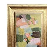 "Rosebuds ll" - Original Painting in multicolor by AlisonJerry