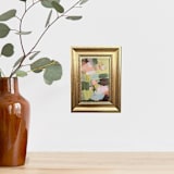 "Rosebuds ll" - Original Painting in multicolor by AlisonJerry