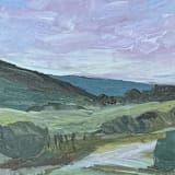 "“Meet Me in the Lowlands” - 18 x 15 - Framed Original Painting" - Original Painting in multicolor by Sarah Mankin