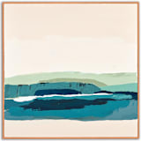 "Pacific Coast Seascape Series" - Original Painting in blue by Caryn Owen