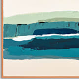 "Pacific Coast Seascape Series" - Original Painting in blue by Caryn Owen