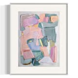 "Magnolias in Bloom I" - Original Painting in multicolorassorted-colors by Sarah Mankin