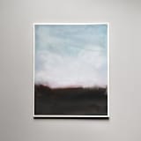 "Morning Blurr" - Original Painting in brown by Renee Anne Bouffard-McManus