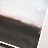"Morning Blurr" - Original Painting in brown by Renee Anne Bouffard-McManus